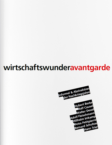 wirtschaftswunderavantgardeCover